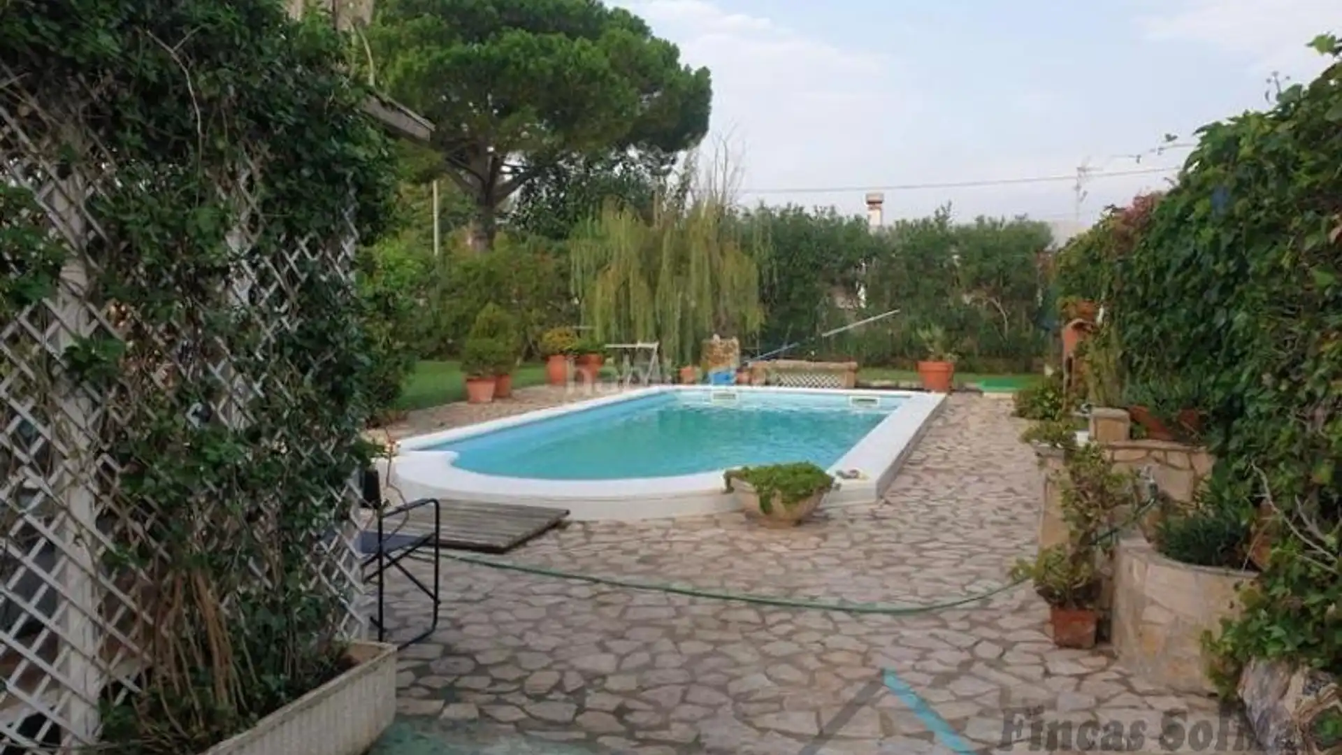 Garden of Houses for sale in Castellón de la Plana / Castelló de la Plana  with Air Conditioner, Heating and Storage room