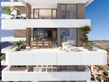 Mini appartamento con balcone in vendita a Marisol Park - Ortembach - Los Almendros