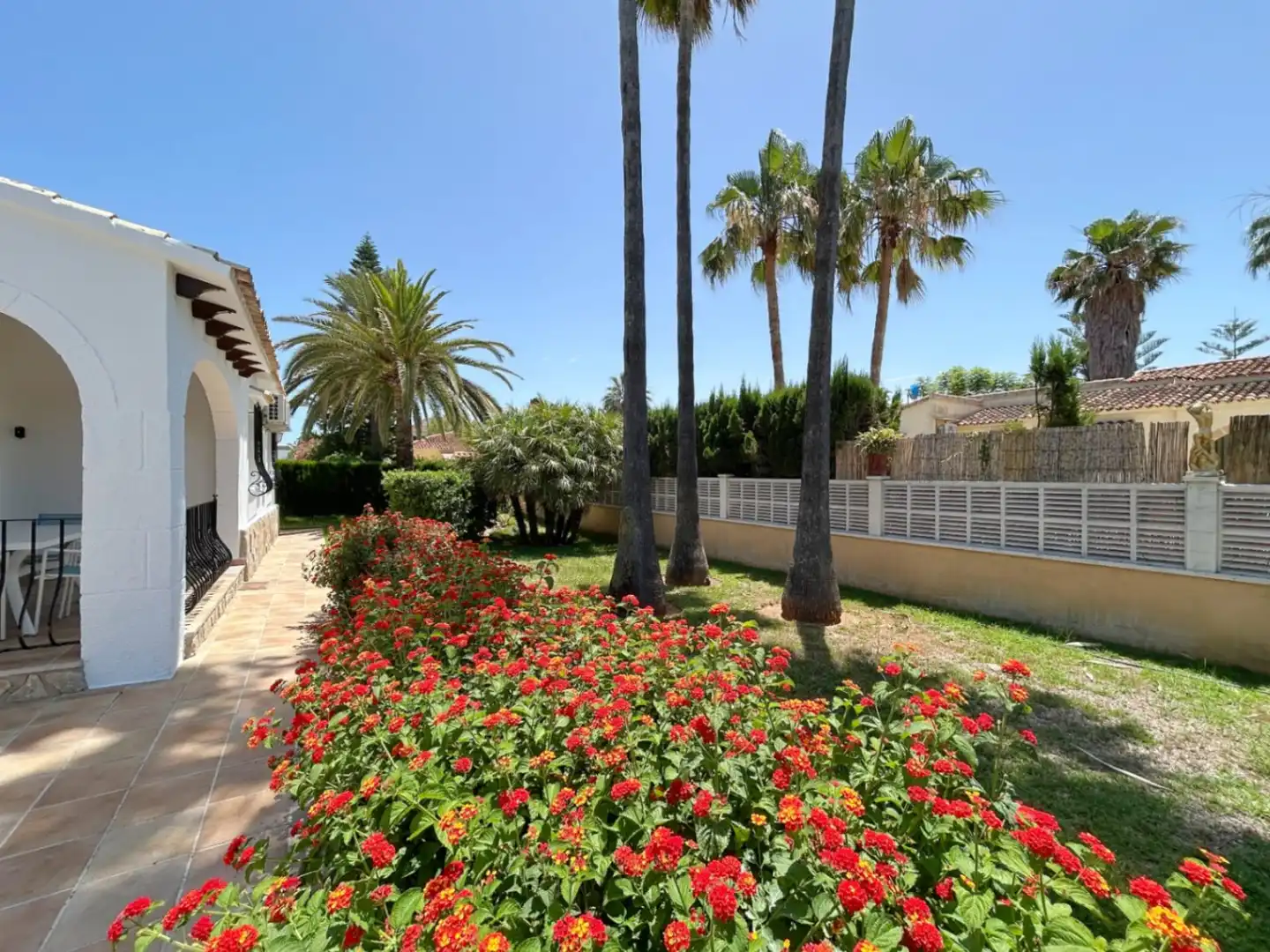 Garden of Houses for sale in Els Poblets  with Air Conditioner, Heating and Terrace