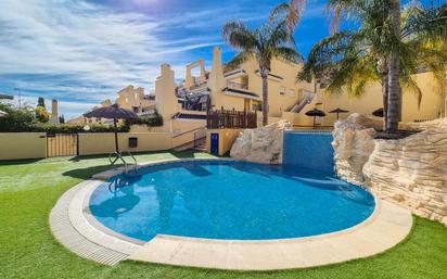 Piscina de Casa o xalet en venda en Mutxamel amb Aire condicionat, Terrassa i Piscina