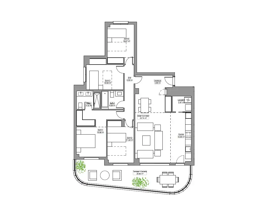 Piso con piscina en venta en Calle Bartolomé Florido Luque 2, imagen 9