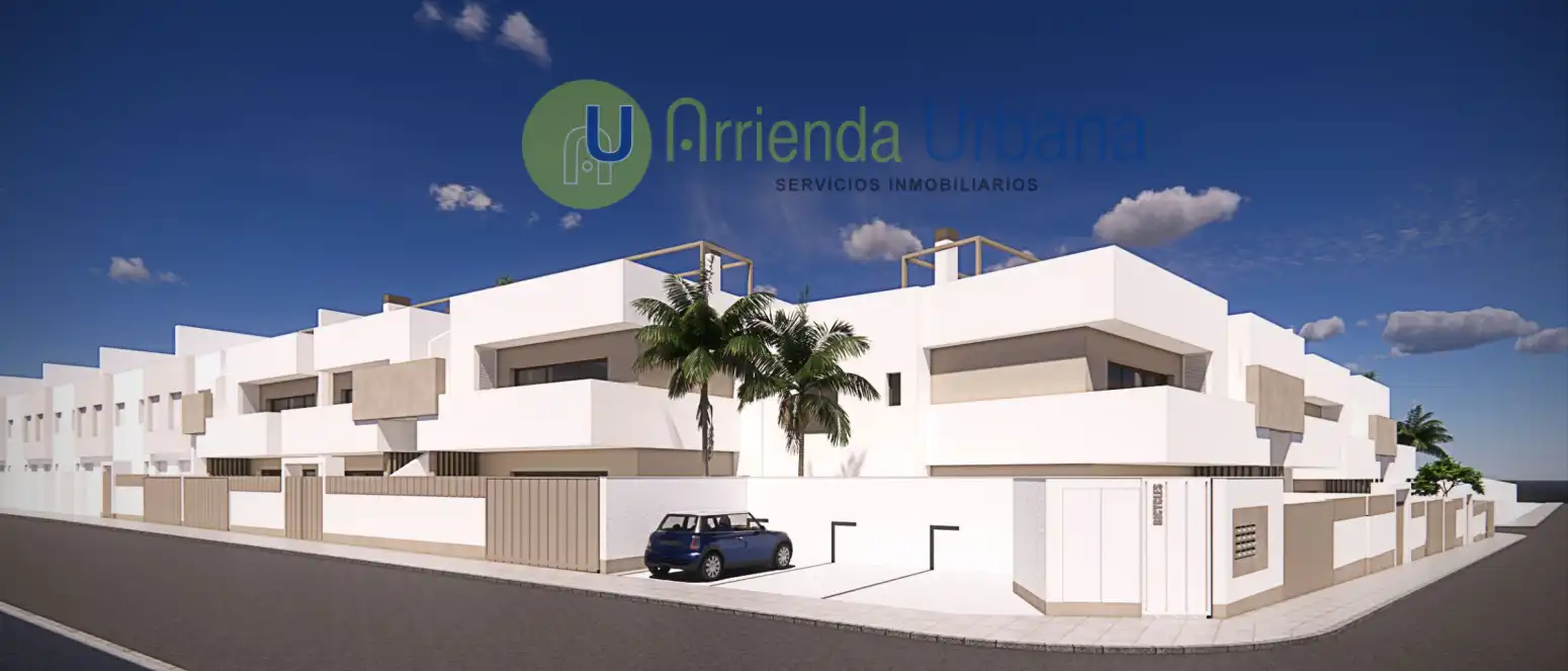 Jardín de Casa adosada en venta en Pilar de la Horadada con Calefacción, Terraza y Piscina