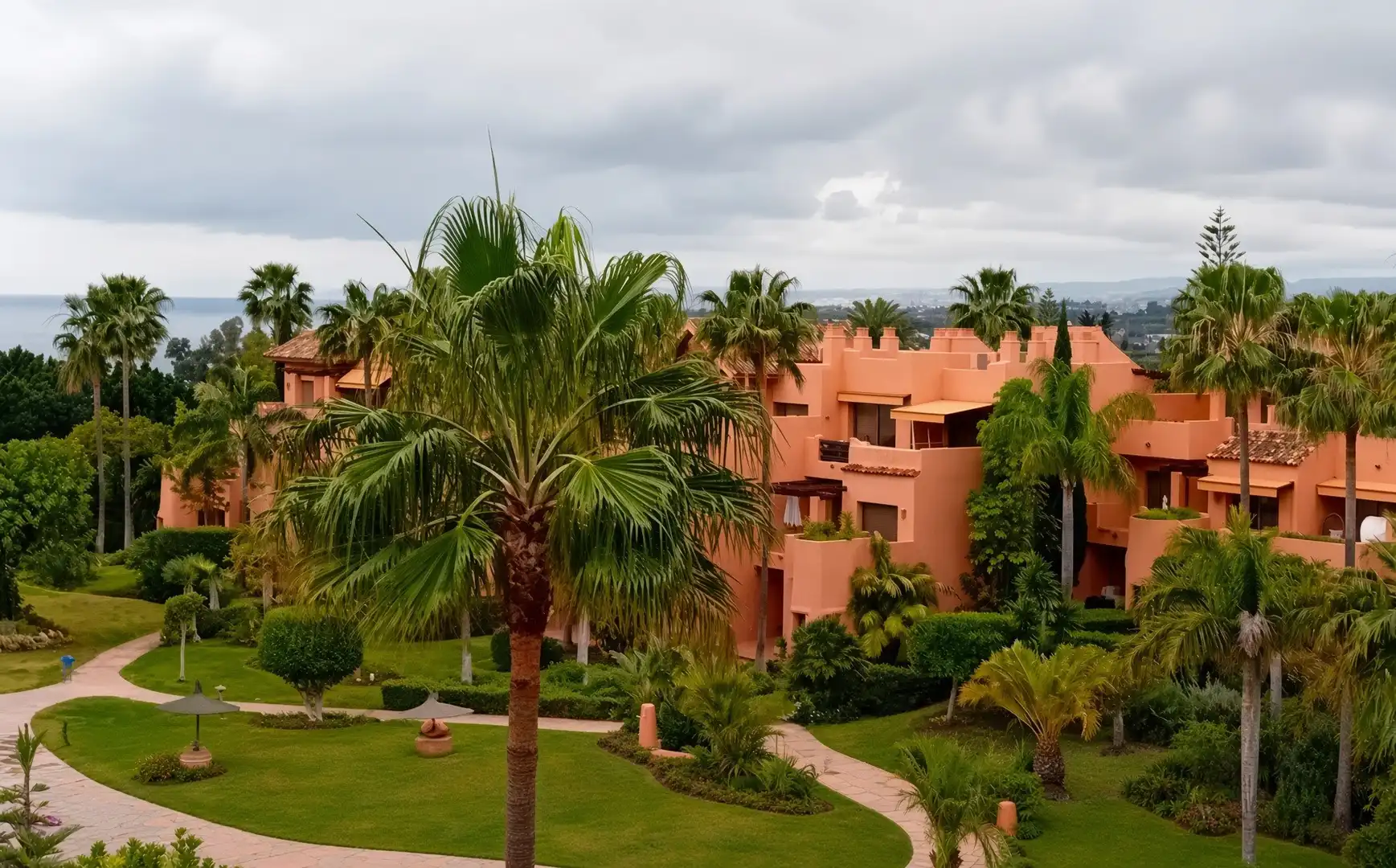 Exterior view of Apartments for sale in Estepona  with Terrace, Storage room and Swimming Pool
