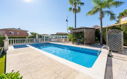 Swimming pool of House or chalet for sale in Els Pallaresos  with Air Conditioner, Terrace and Swimming Pool