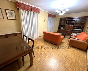 Living room of Flat to rent in Burgos Capital  with Heating, Terrace and Furnished