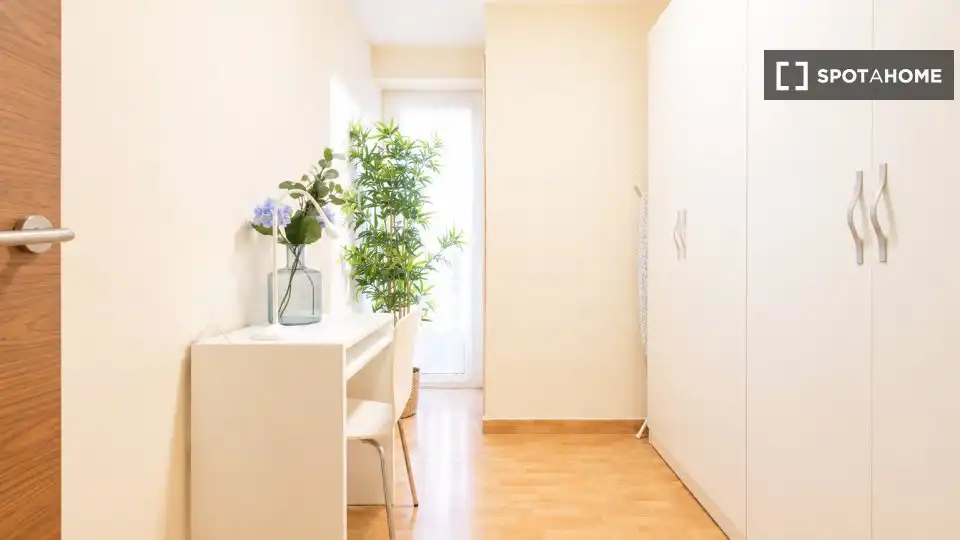 Wohnung zur Miete in L'Hospitalet de Llobregat mit Klimaanlage, Heizung und Möbliert