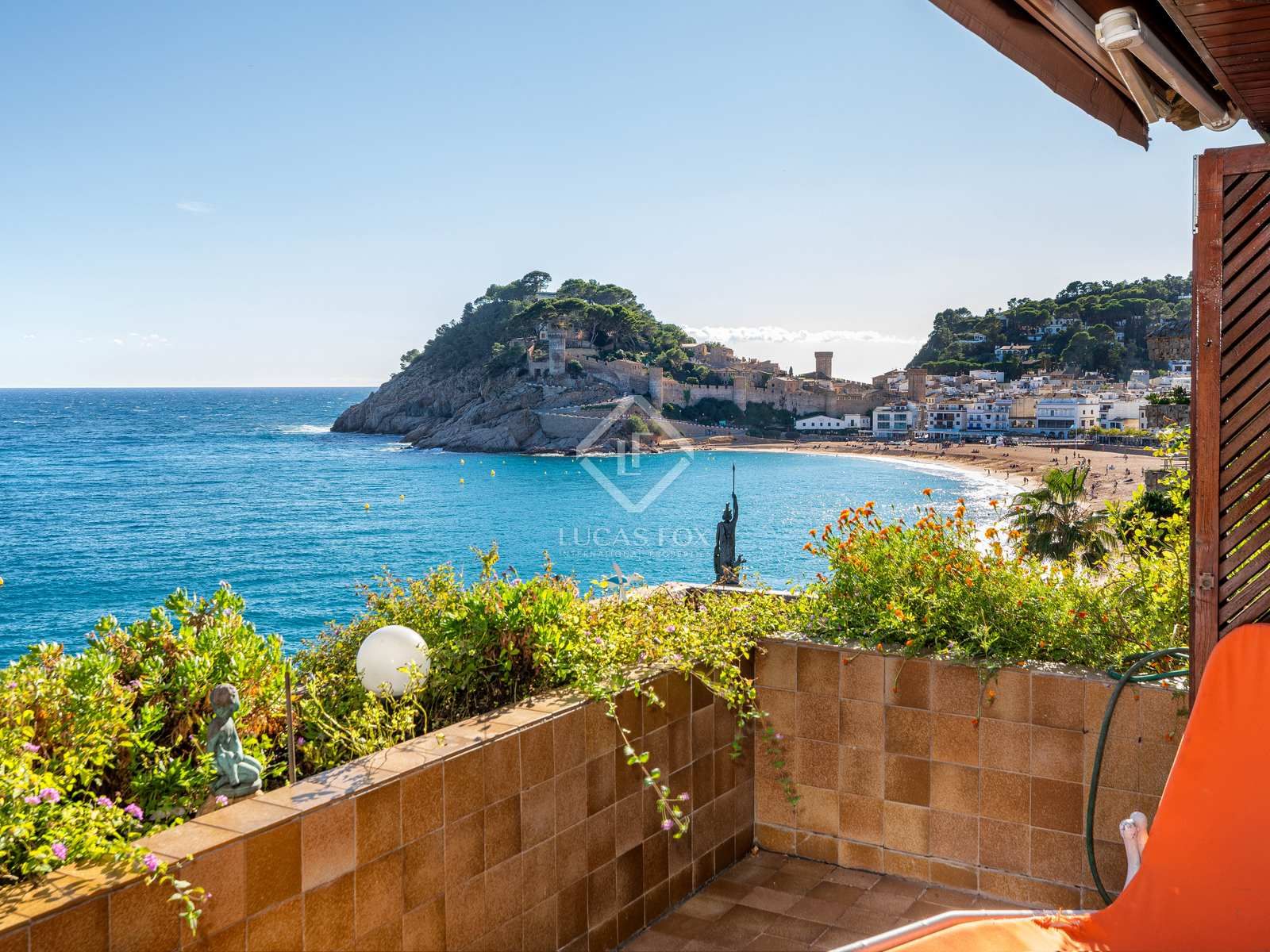 Terrace of Flat for sale in Tossa de Mar  with Private garden, Parquet flooring and Terrace