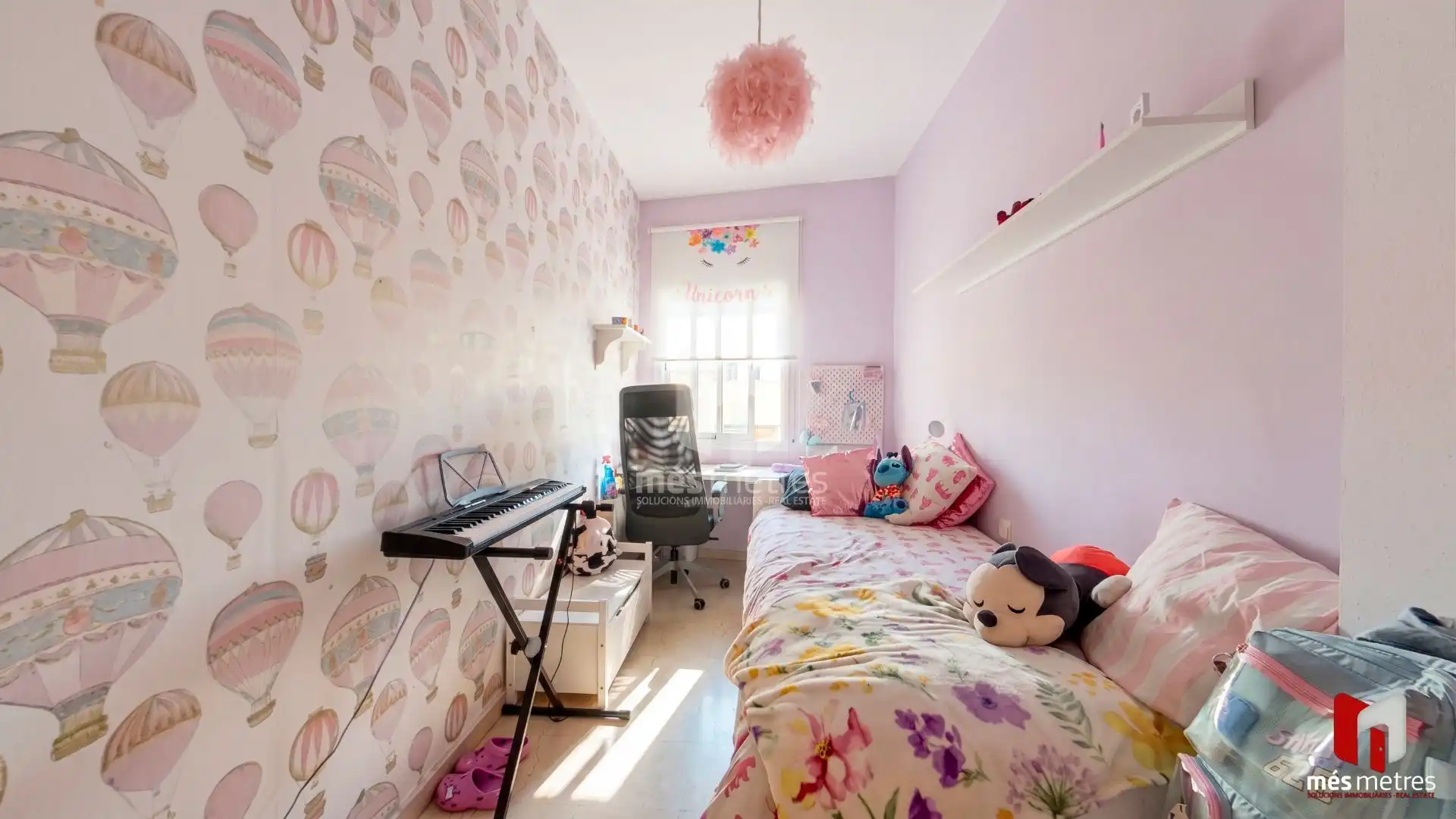 Bedroom of Flat for sale in Montgat  with Air Conditioner, Heating and Private garden