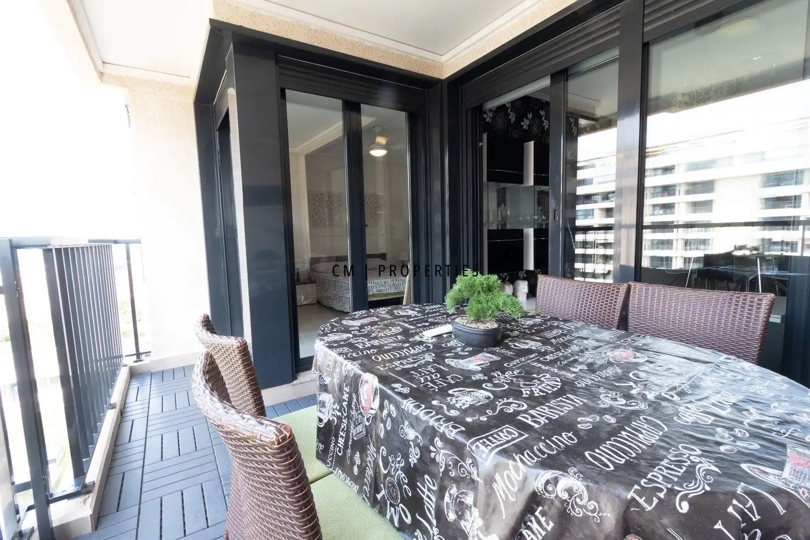 Terrace of Flat for rent in Alboraya  with Air Conditioner, Terrace and Swimming Pool