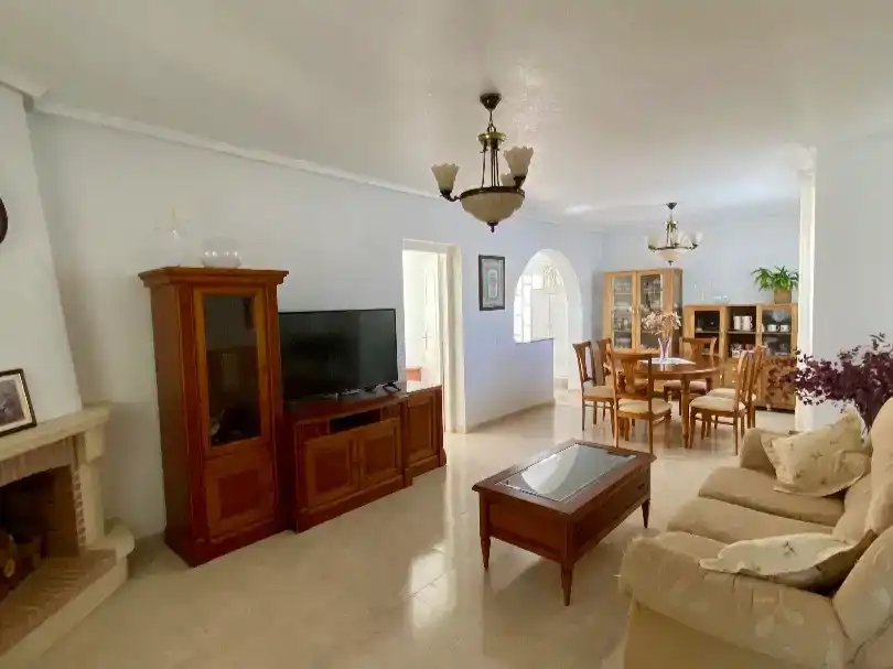 Sala de estar de Casa o chalet en venta en Rojales con Aire acondicionado y Piscina