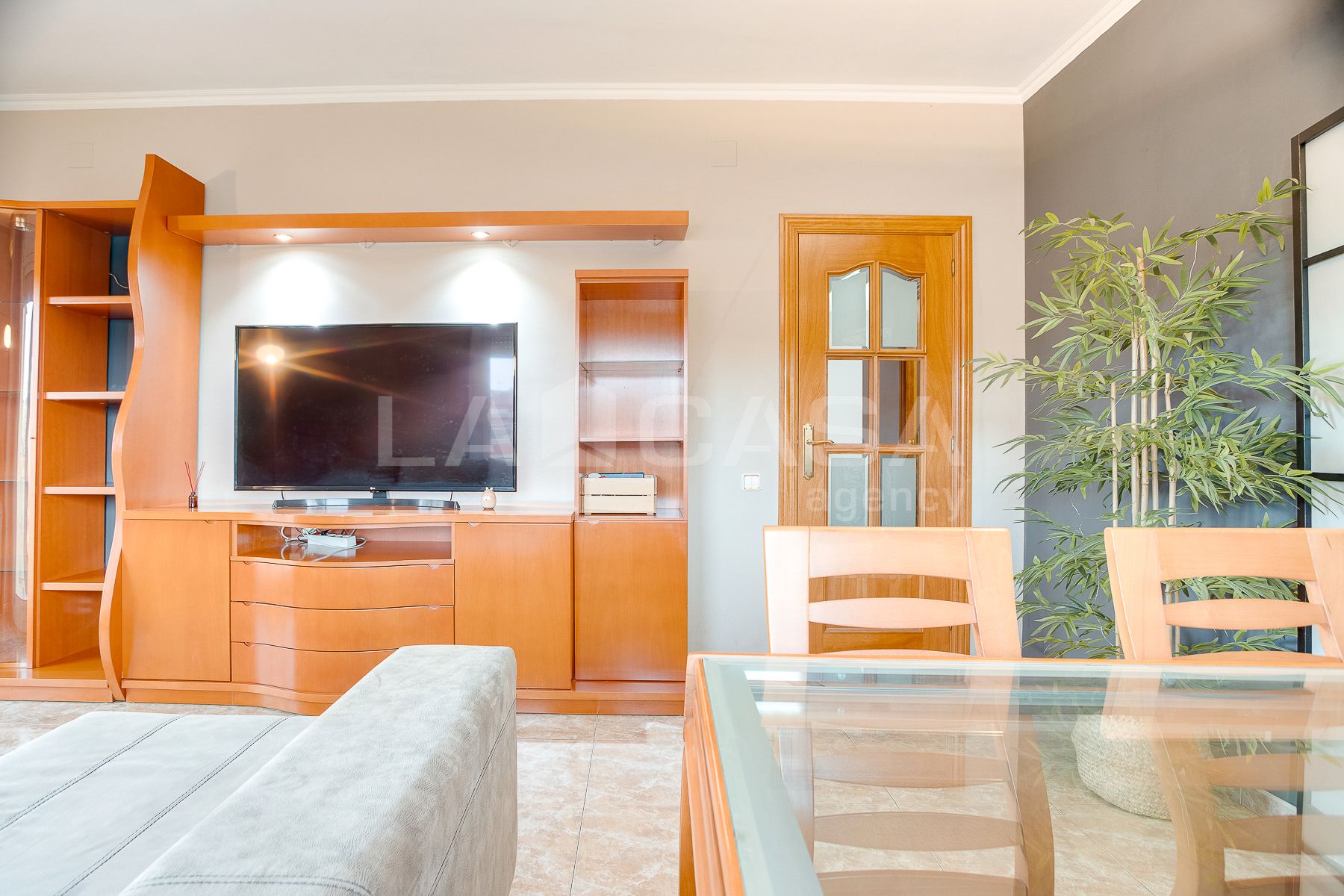 Sala d'estar de Pis en venda en Badalona amb Calefacció i Terrassa