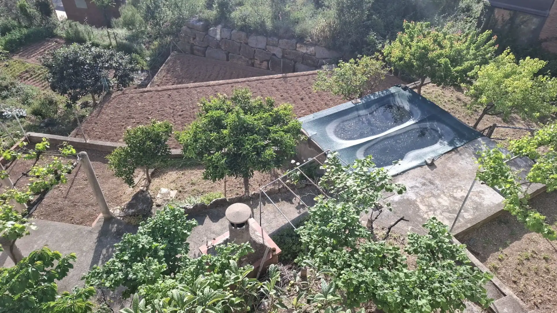 Piscina de Casa o xalet en venda en Vallirana amb Aire condicionat, Calefacció i Terrassa