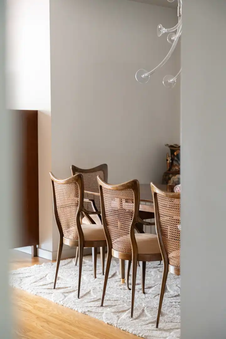Esszimmer von Dachboden zum Verkauf in Barcelona mit Klimaanlage, Heizung und Terrasse