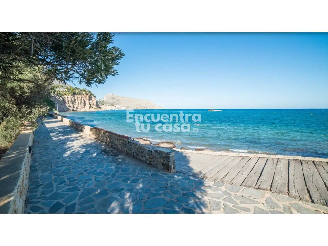 Vista exterior de Piso de alquiler en Altea