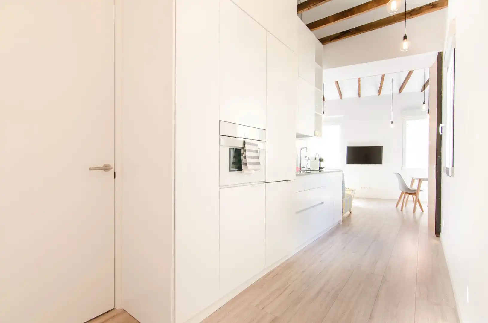 Cocina de Ático en venta en Madrid con Calefacción y Amueblado
