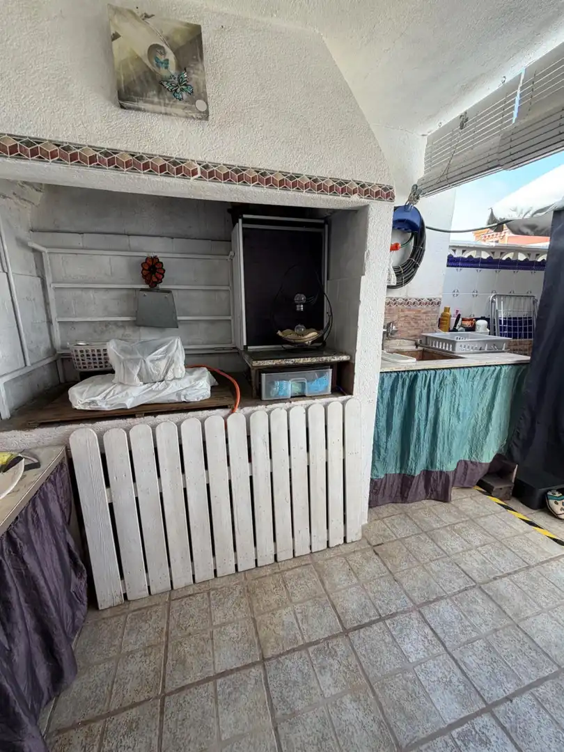Kitchen of Ground floor for sale in Chilches / Xilxes  with Private garden, Terrace and Furnished