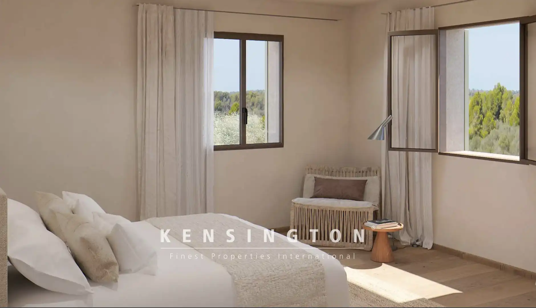 Schlafzimmer von Country house zum Verkauf in Manacor mit Klimaanlage, Heizung und Abstellraum