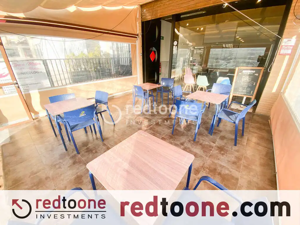 Terraza de Local en traspaso en Alicante / Alacant con Aire acondicionado