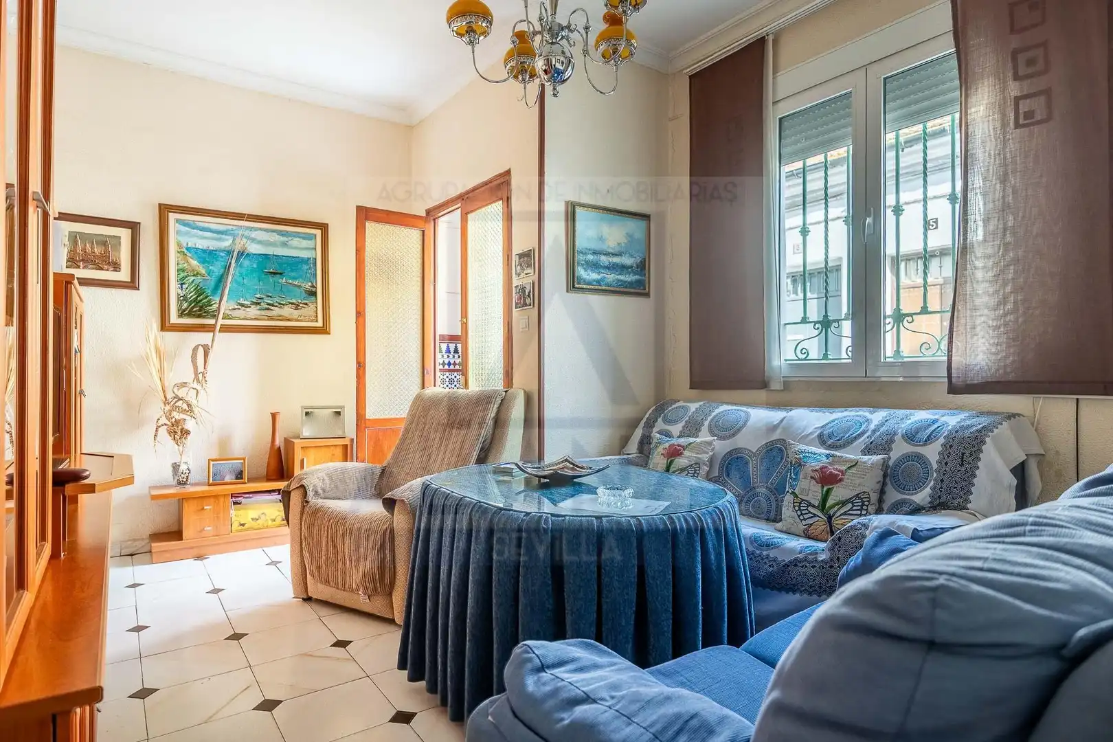 Sala de estar de Casa o chalet en venta en  Sevilla Capital