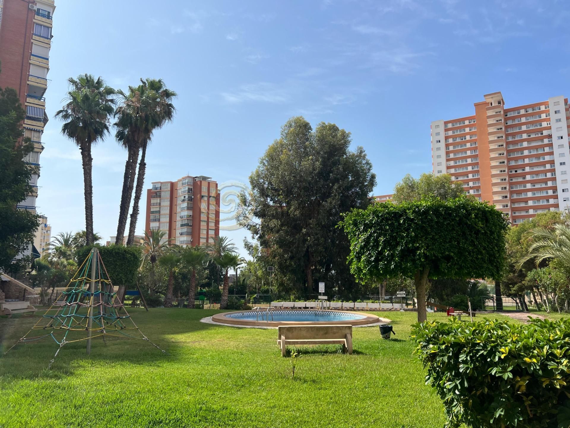 Exterior view of Apartment for sale in Benidorm  with Air Conditioner, Private garden and Terrace