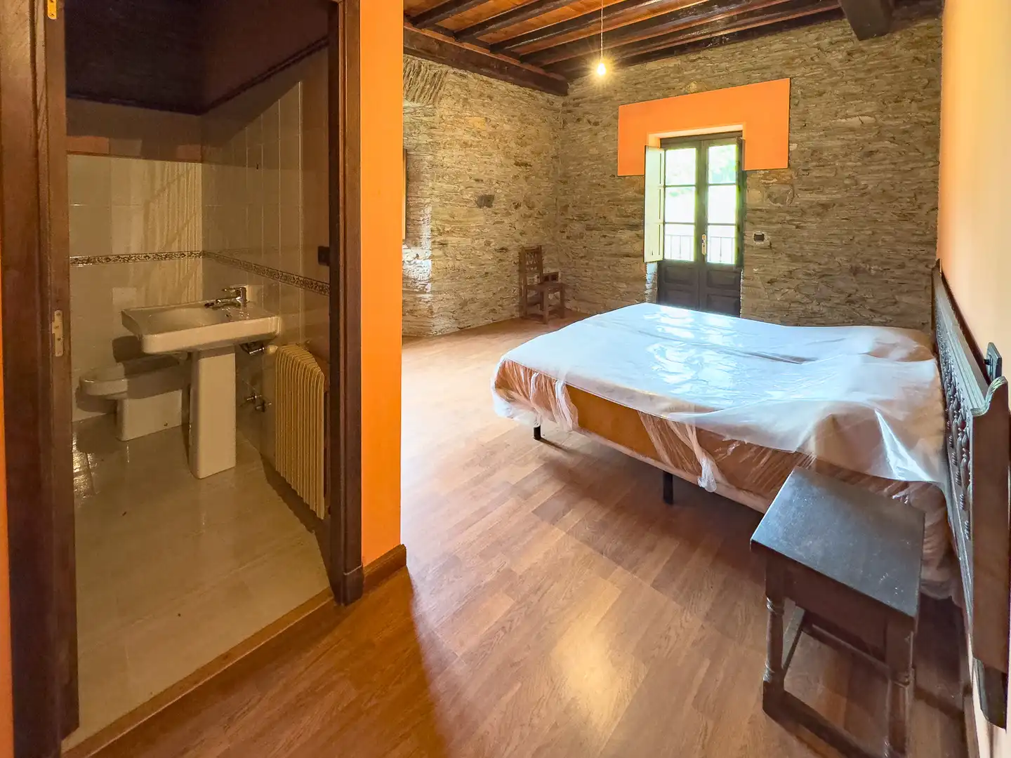 Habitación de Finca rústica en venta en A Pontenova   con Amueblado