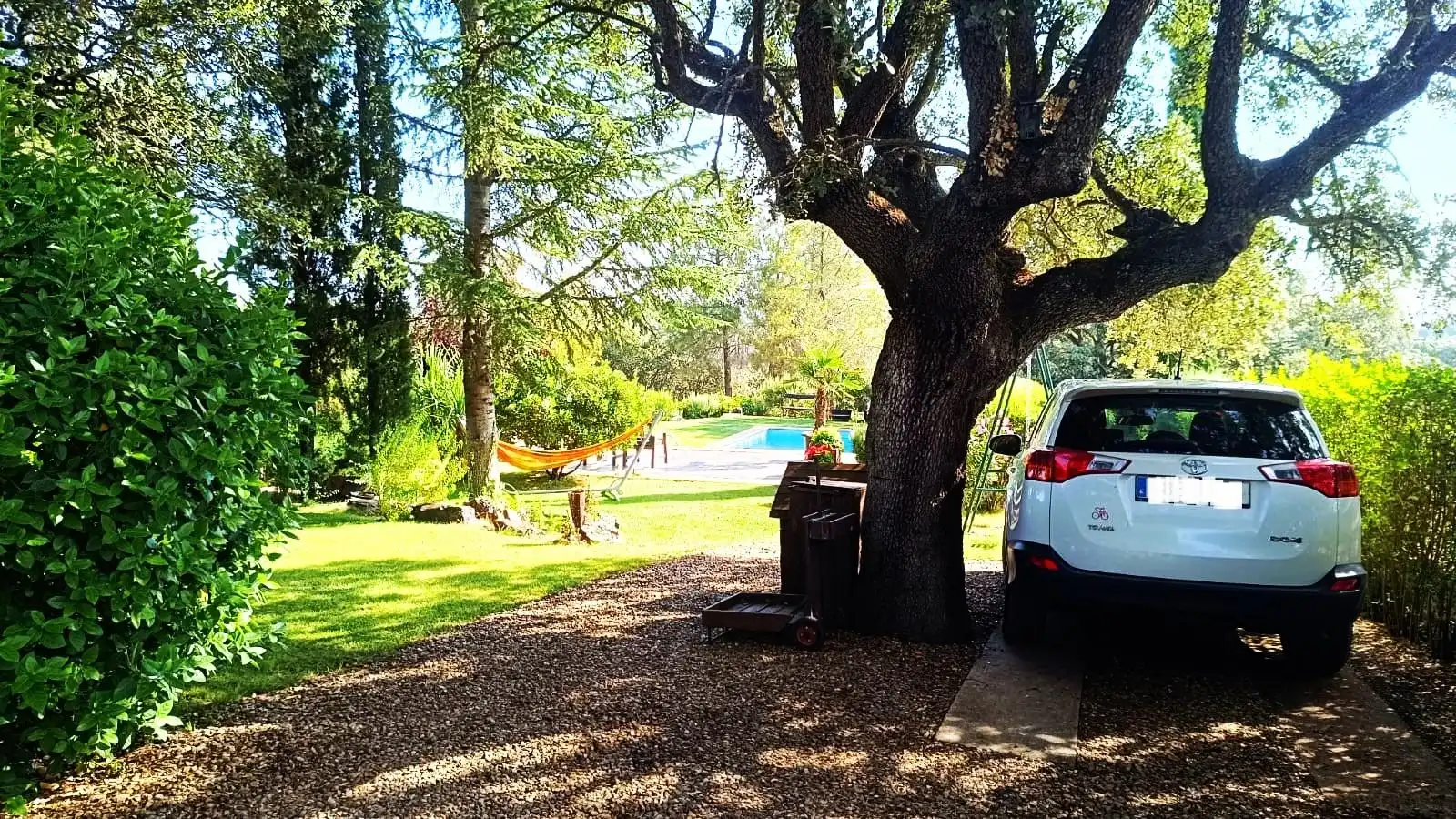 Jardí de Casa o xalet en venda en Palacios del Pan amb Calefacció, Jardí privat i Terrassa