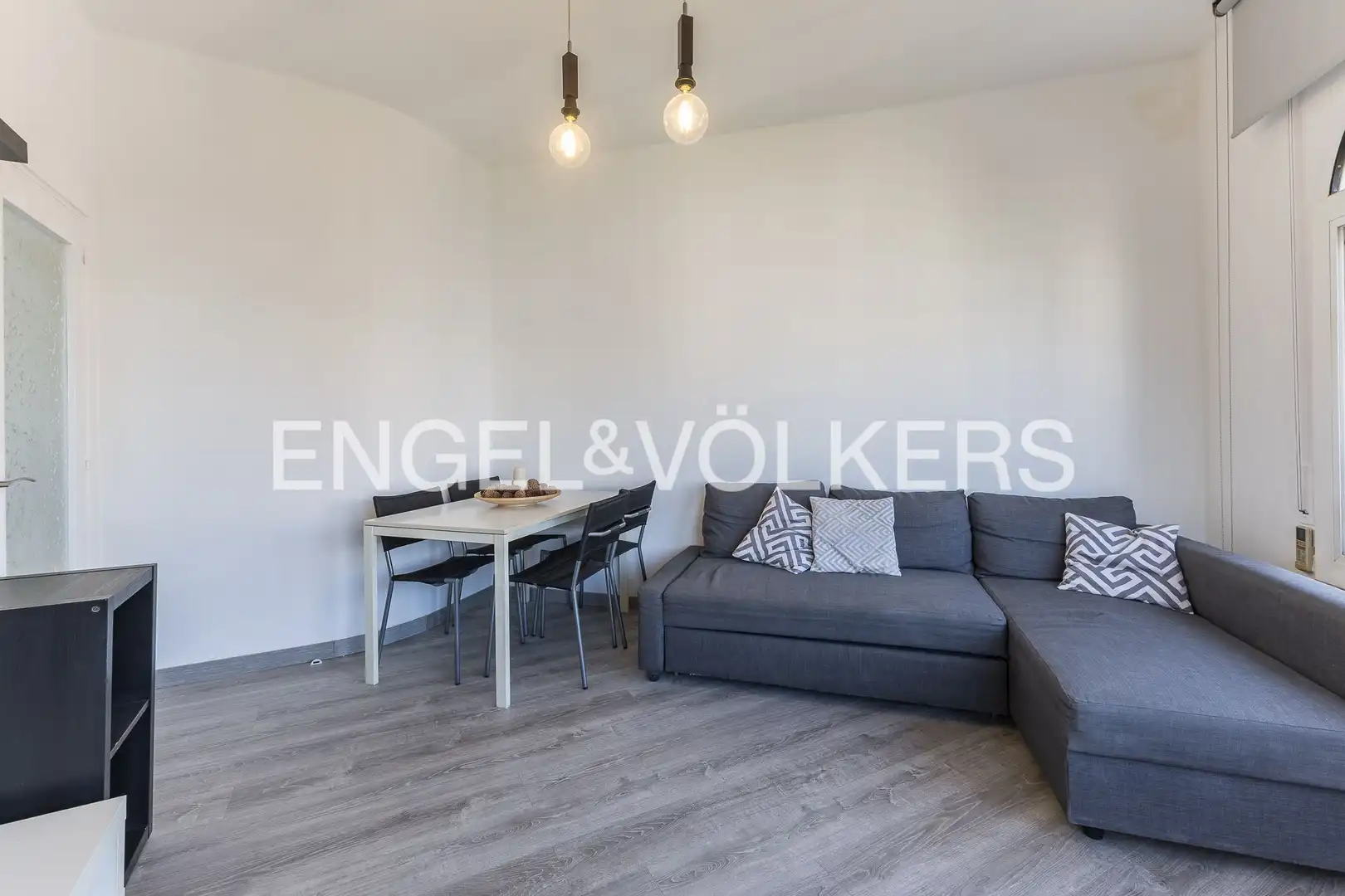 Wohnzimmer von Wohnung zum Verkauf in Barcelona mit Klimaanlage, Heizung und Parkett