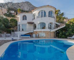 Exterior view of House or chalet for sale in Calpe / Calp  with Air Conditioner, Terrace and Swimming Pool