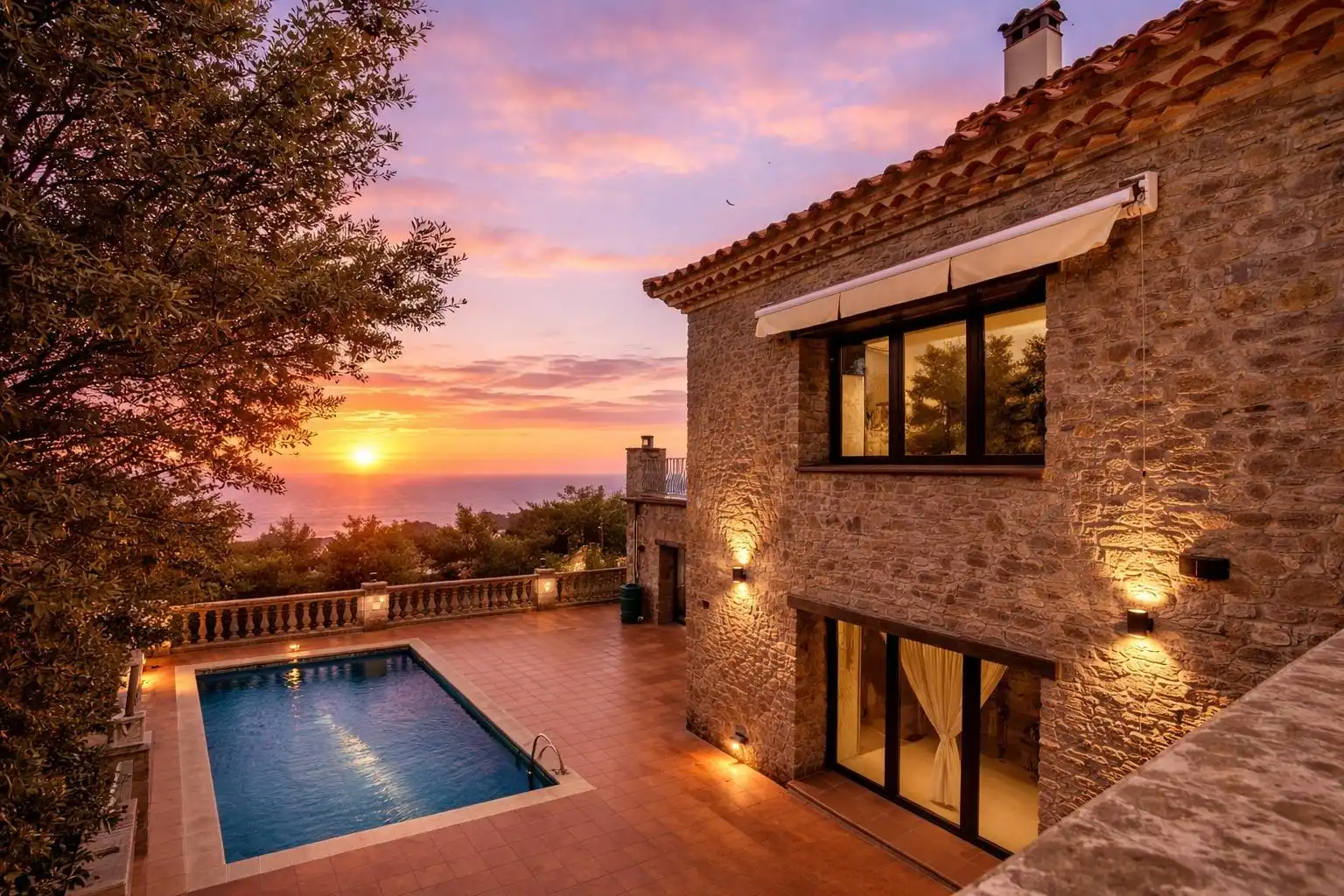 Villa mit Terrasse zum Verkauf in Sa Riera - Sa Fontansa, imagen 2