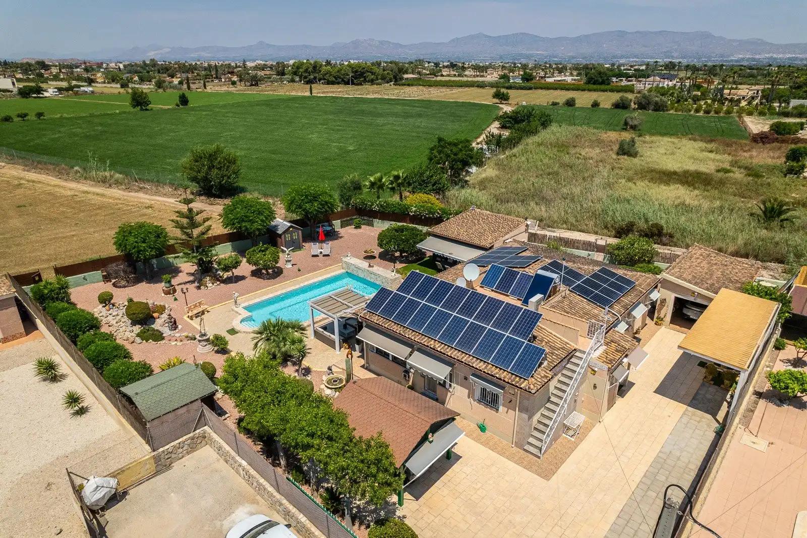 Garden of Houses for sale in Catral  with Heating, Private garden and Terrace