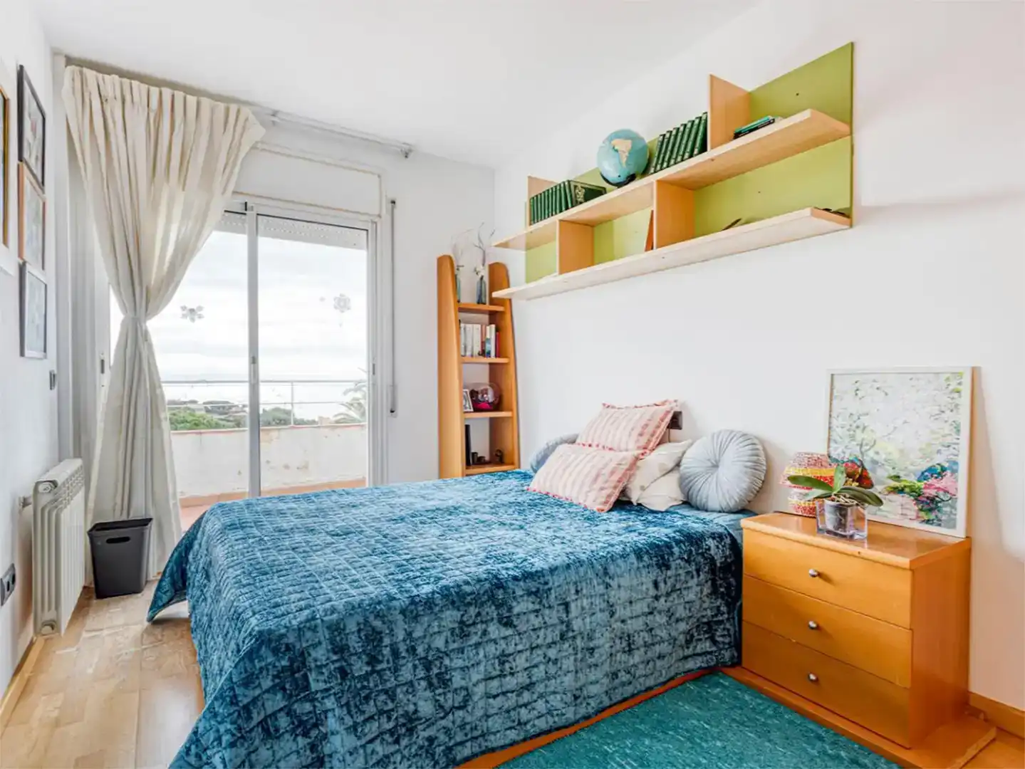 Bedroom of Flat for sale in Lloret de Mar  with Air Conditioner, Swimming Pool and Balcony