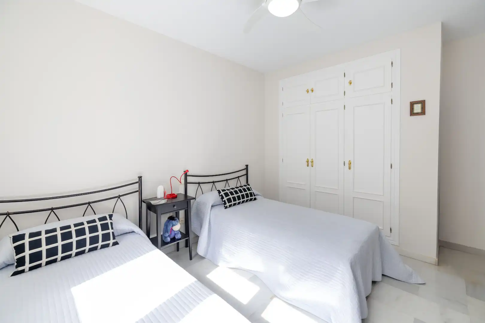 Schlafzimmer von Wohnung zum Verkauf in Málaga mit Klimaanlage, Privatgarten und Abstellraum