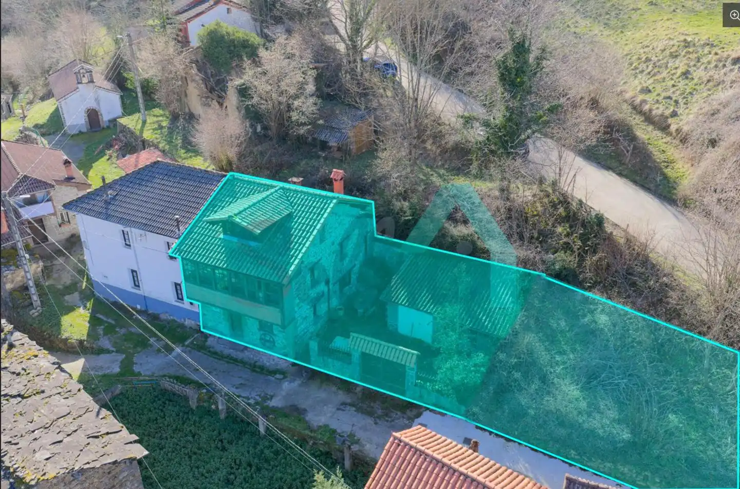 Casa adosada en venda en Aller amb Jardí privat, Terrassa i Traster