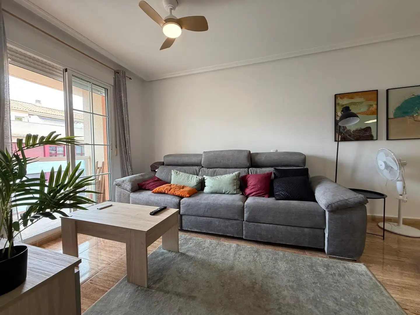 Sala de estar de Apartamento en venta en San Pedro del Pinatar con Aire acondicionado, Terraza y Balcón