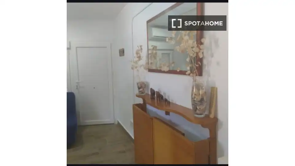 Bedroom of Flat for rent in Becerril de la Sierra  with Air Conditioner, Heating and Furnished