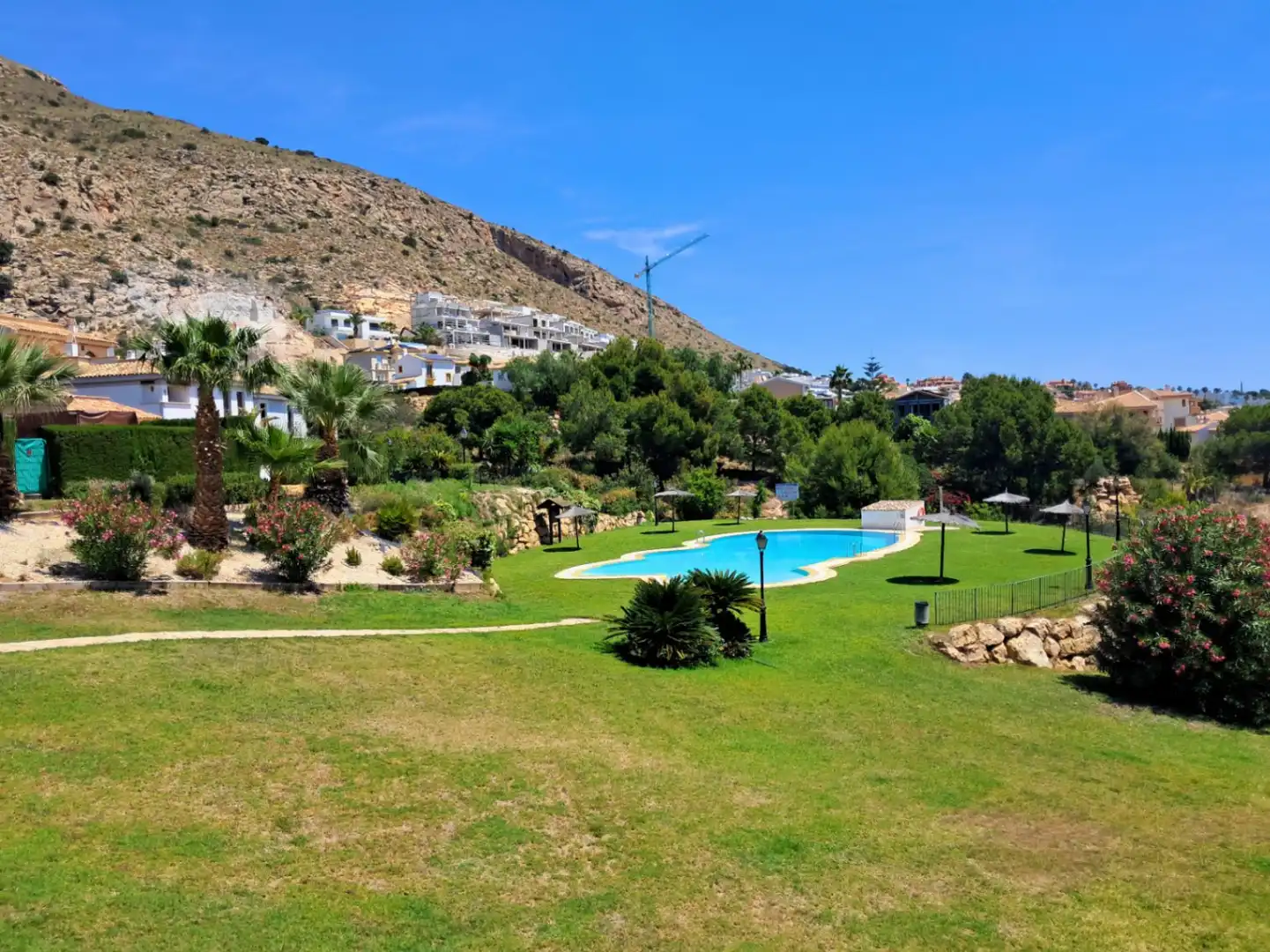 Piscina de Finca rústica en venda en Finestrat amb Aire condicionat, Calefacció i Terrassa