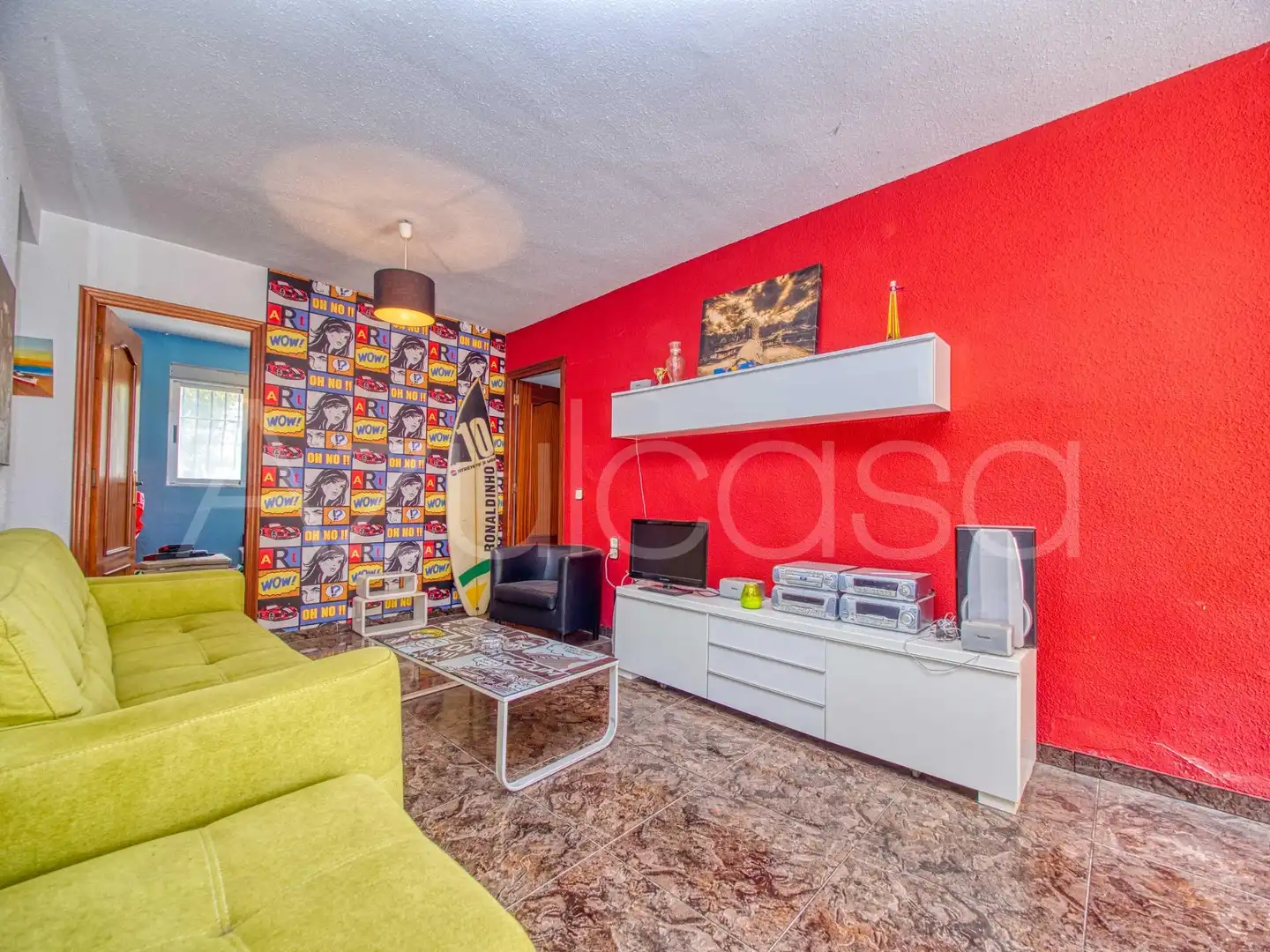 Sala de estar de Casa o chalet en venta en Alicante / Alacant con Aire acondicionado, Terraza y Trastero
