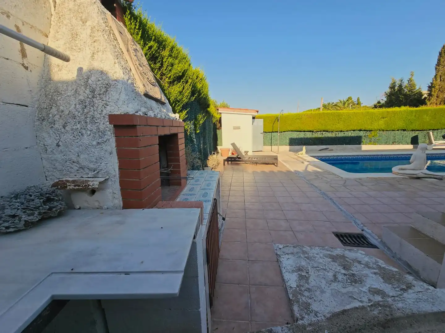 Terrassa de Casa o xalet en venda en Mont-roig del Camp amb Jardí privat, Traster i Piscina