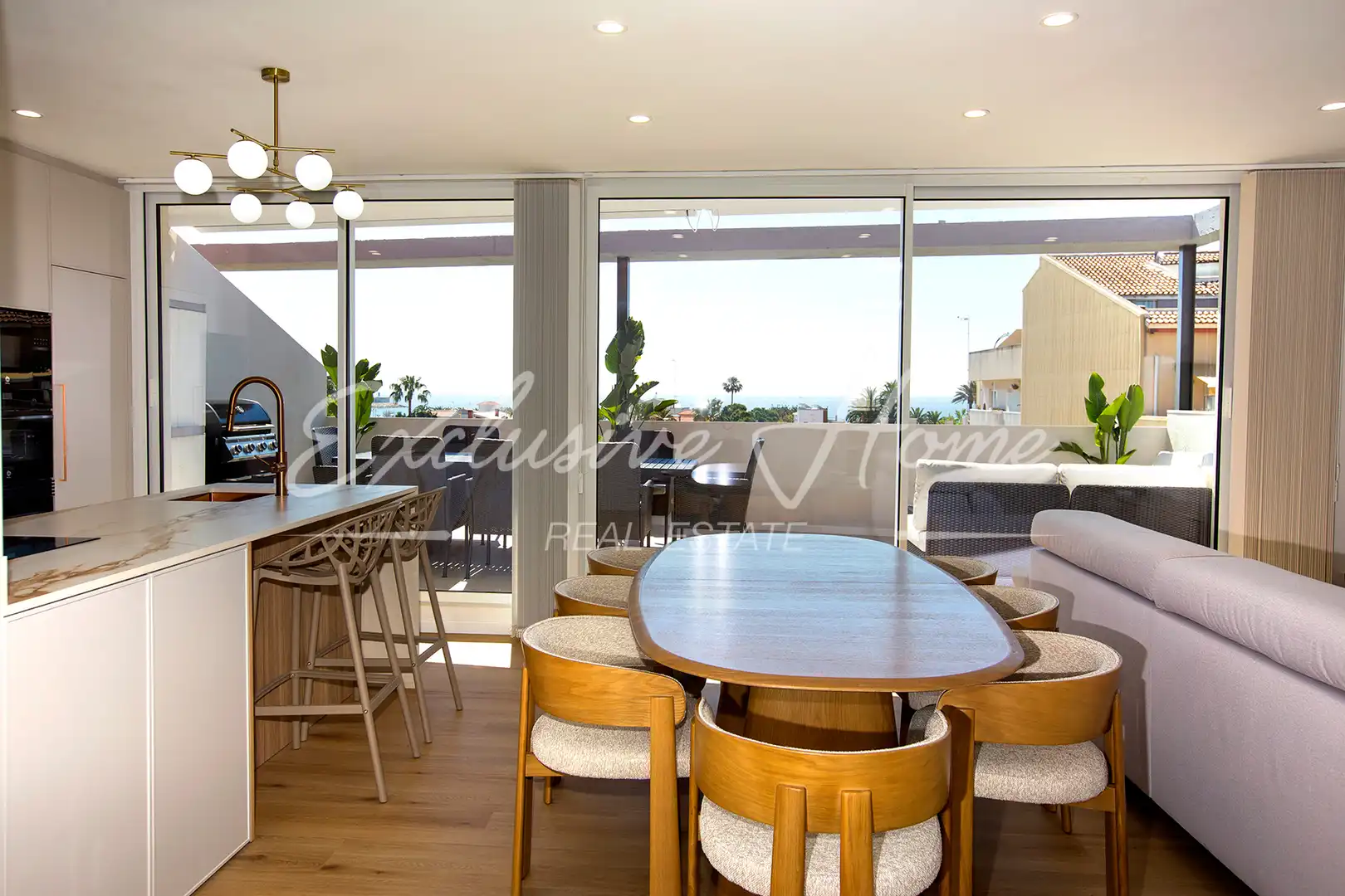 Comedor de Ático en venta en Peñíscola / Peníscola con Aire acondicionado, Calefacción y Parquet
