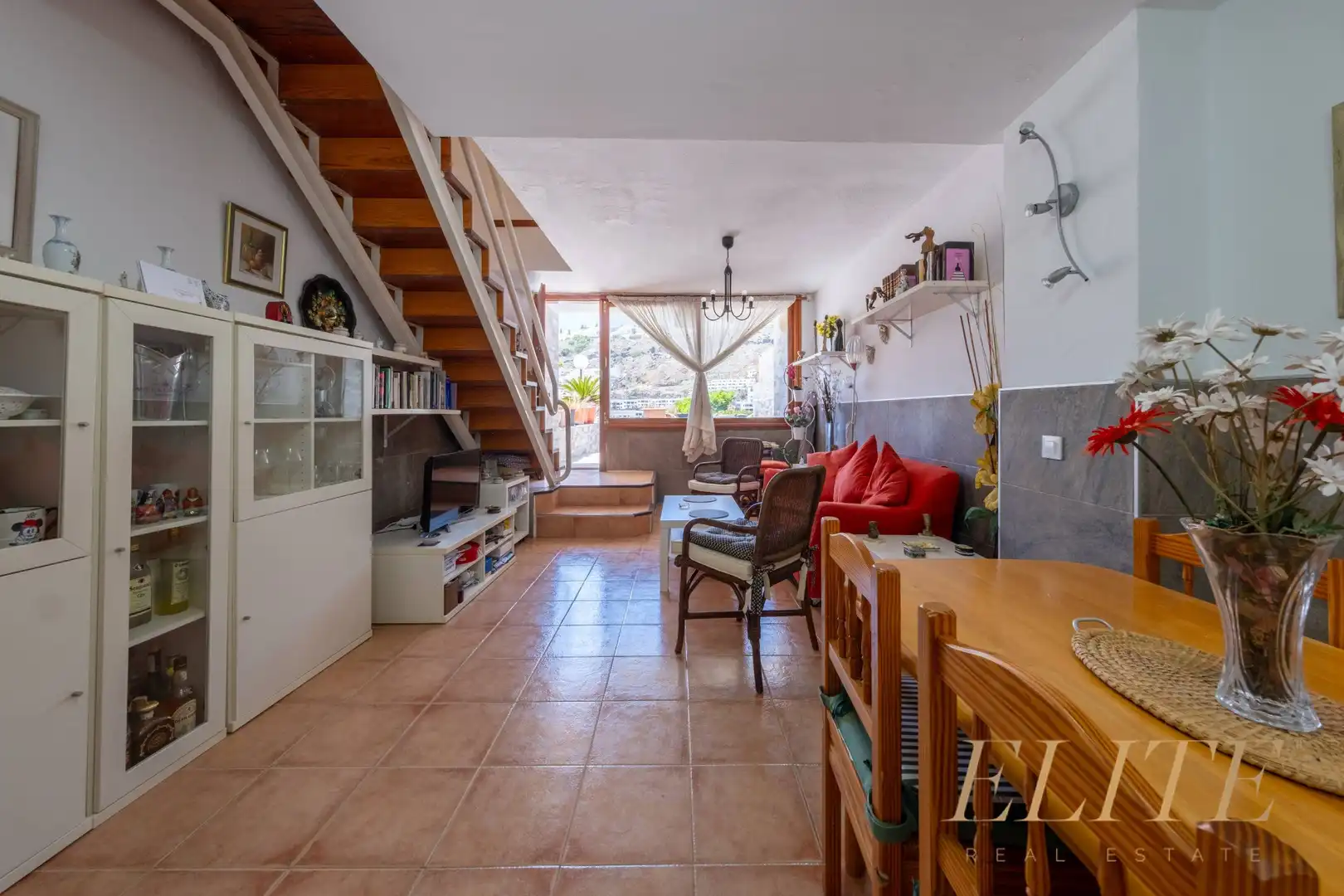 Wohnzimmer von Maisonette zum Verkauf in Mogán mit Terrasse, Möbliert und Balkon