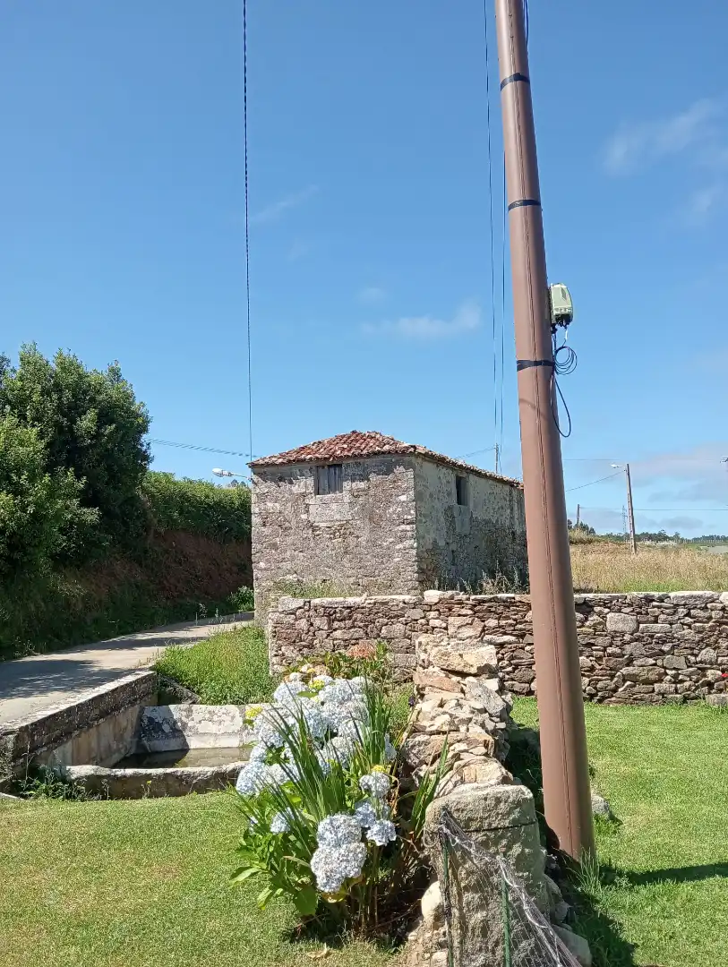 Vista exterior de Finca rústica en venda en Ponteceso
