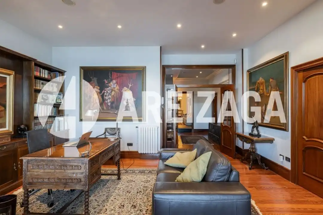 Sala de estar de Piso en venta en Donostia - San Sebastián  con Calefacción, Terraza y Balcón