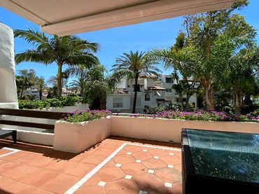 Mini appartamento con piscina in vendita a Marbella Centro