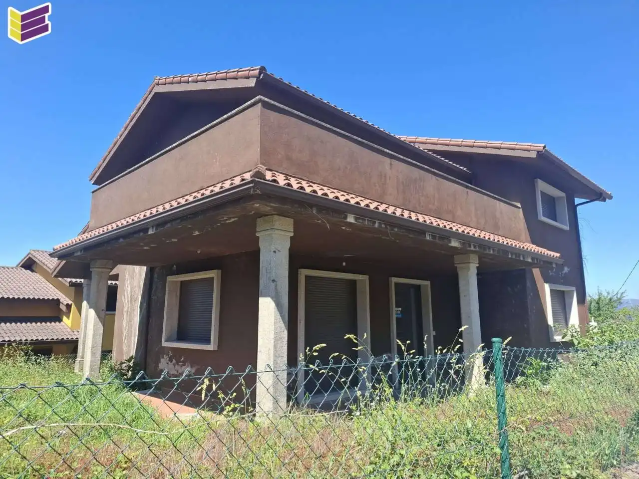 Außenansicht von Haus oder Chalet zum Verkauf in Vilaboa mit Privatgarten und Terrasse