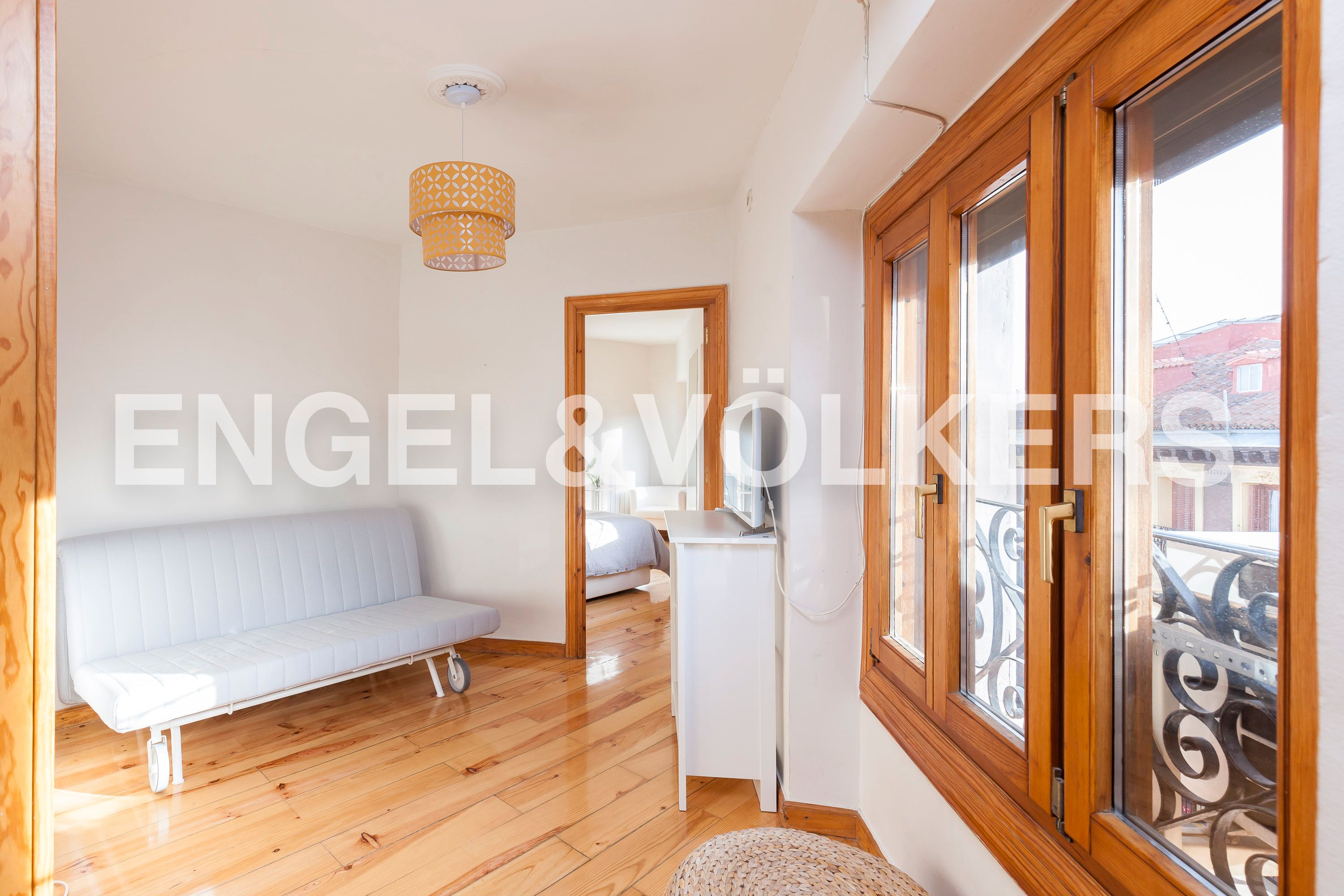 Bedroom of Apartment for sale in  Madrid Capital  with Air Conditioner and Heating