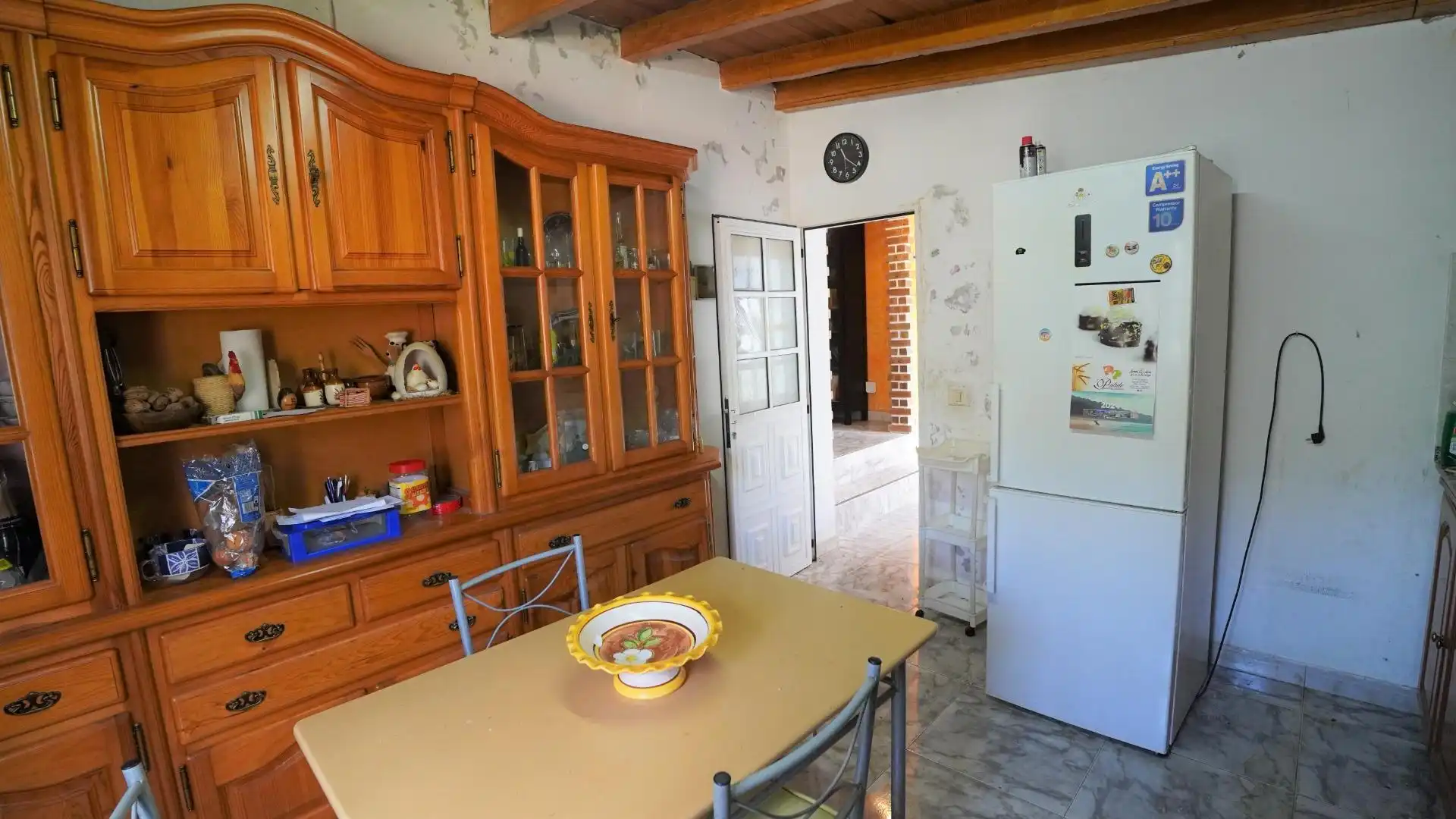 Cuina de Casa o xalet en venda en Vega de San Mateo amb Moblat