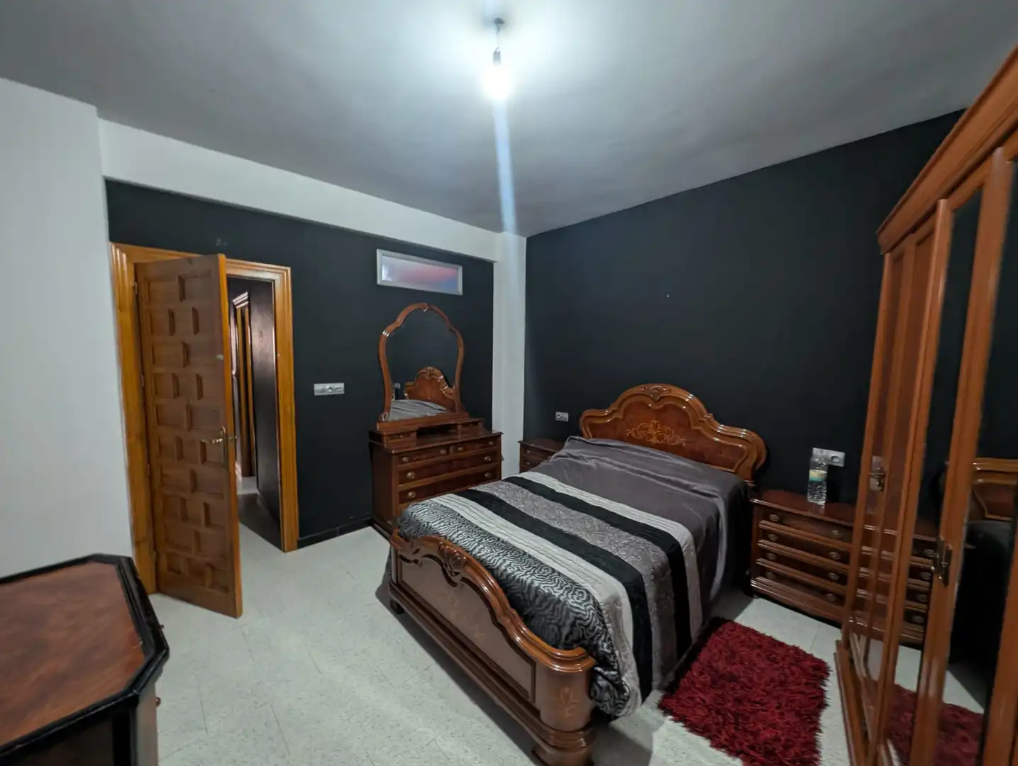 Schlafzimmer von Wohnung mieten mit Kaufoption in Alcaudete mit Möbliert