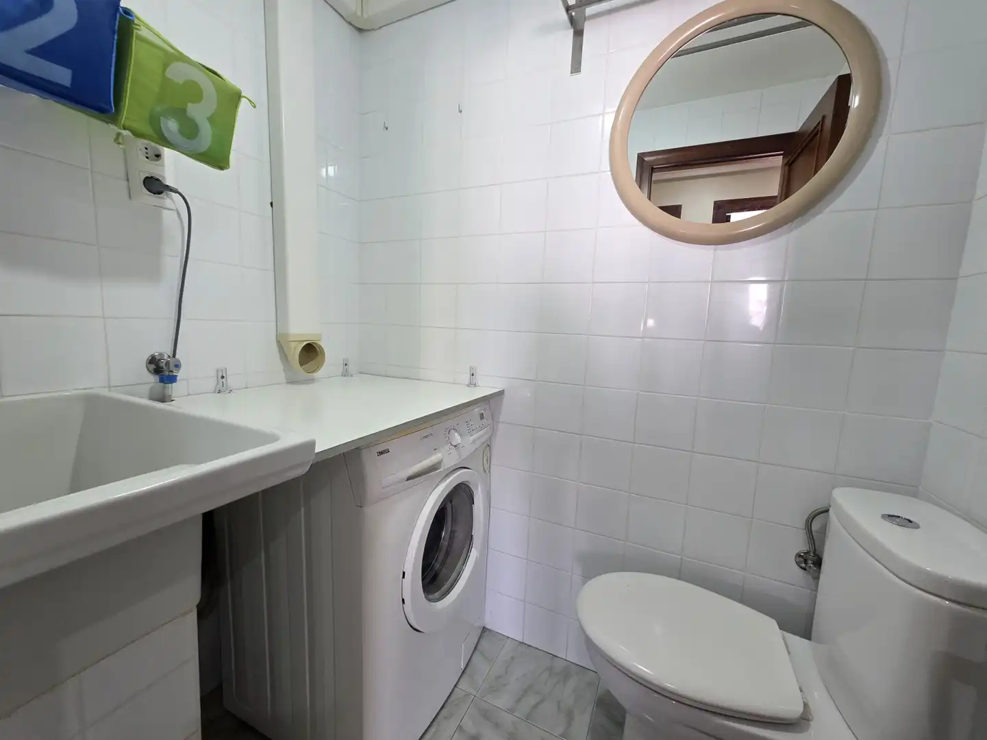 Bathroom of Flat for rent in Siero  with Heating, Storage room and Furnished