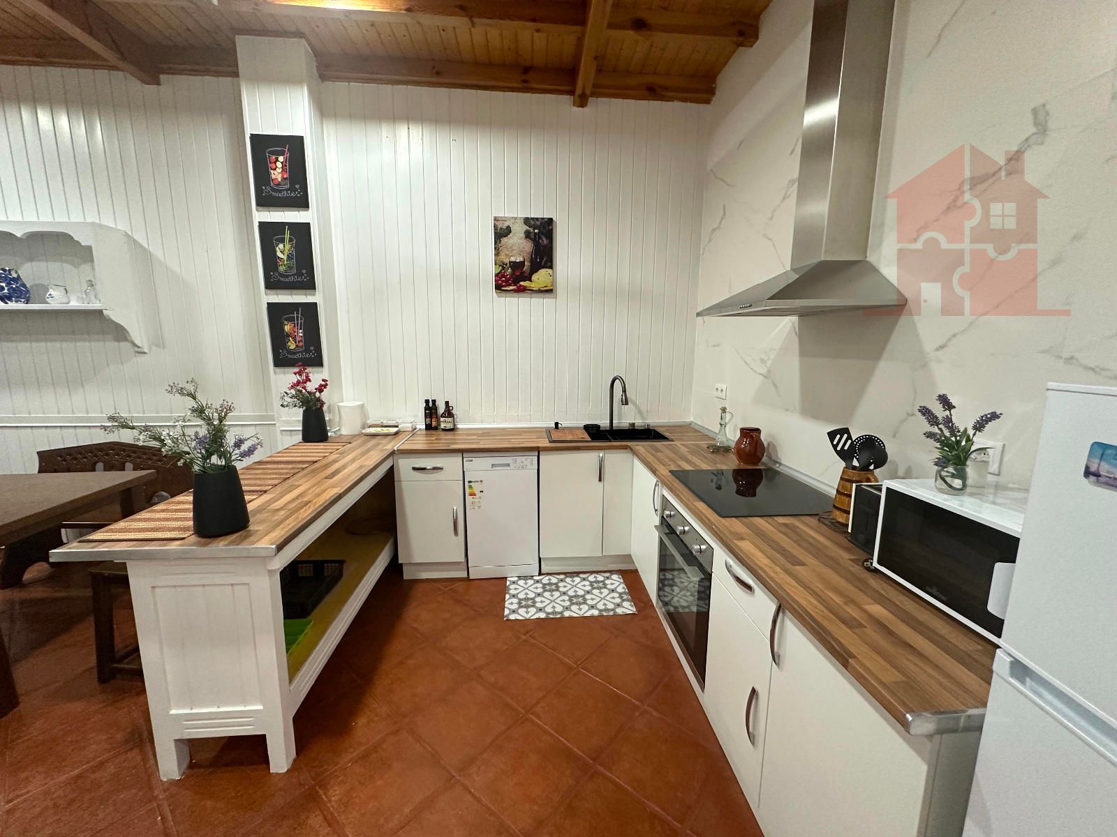 Kitchen of Apartment for sale in Cangas   with Storage room and Furnished