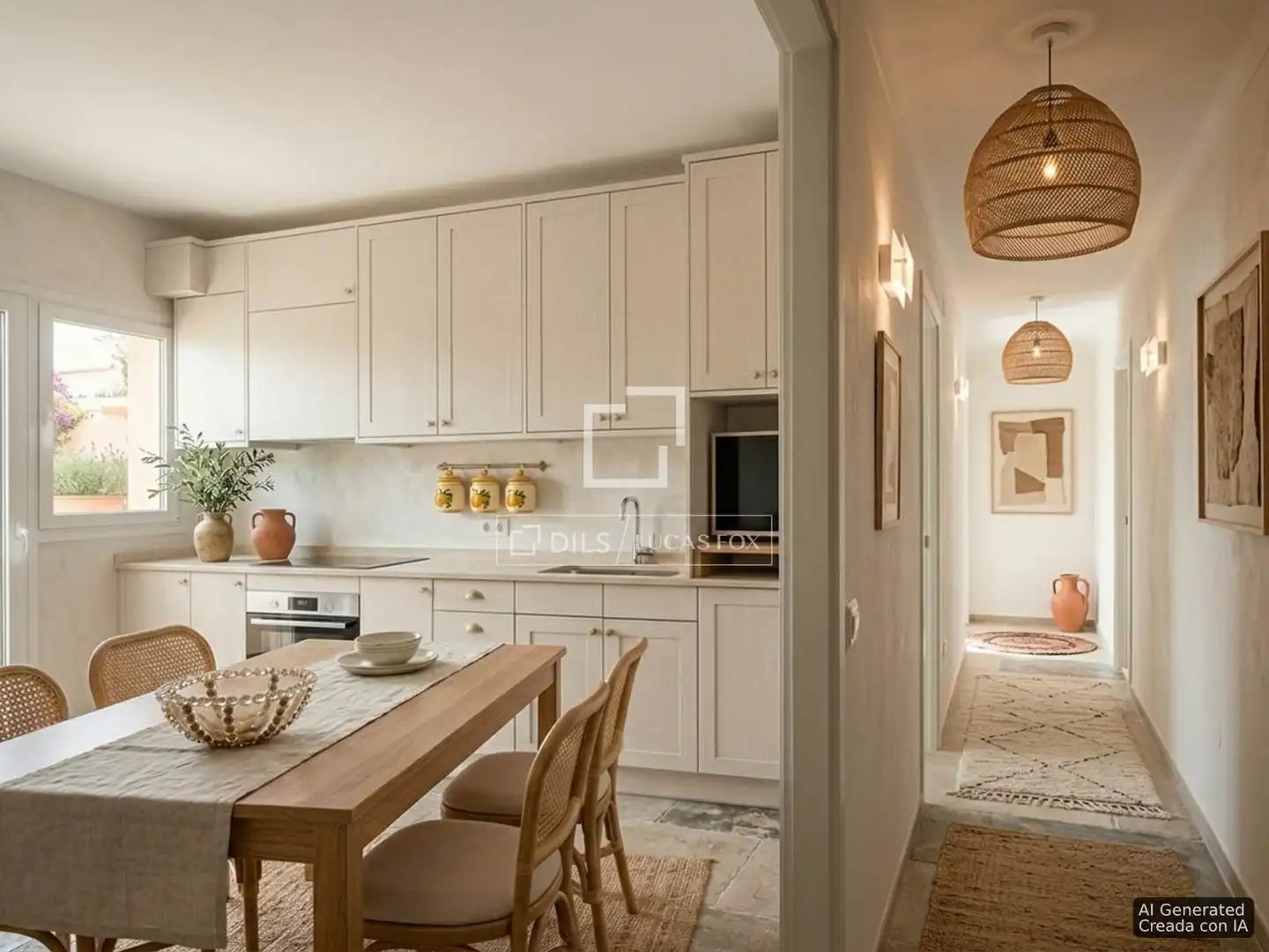 Cocina de Piso en venta en Eivissa con Terraza, Amueblado y Balcón